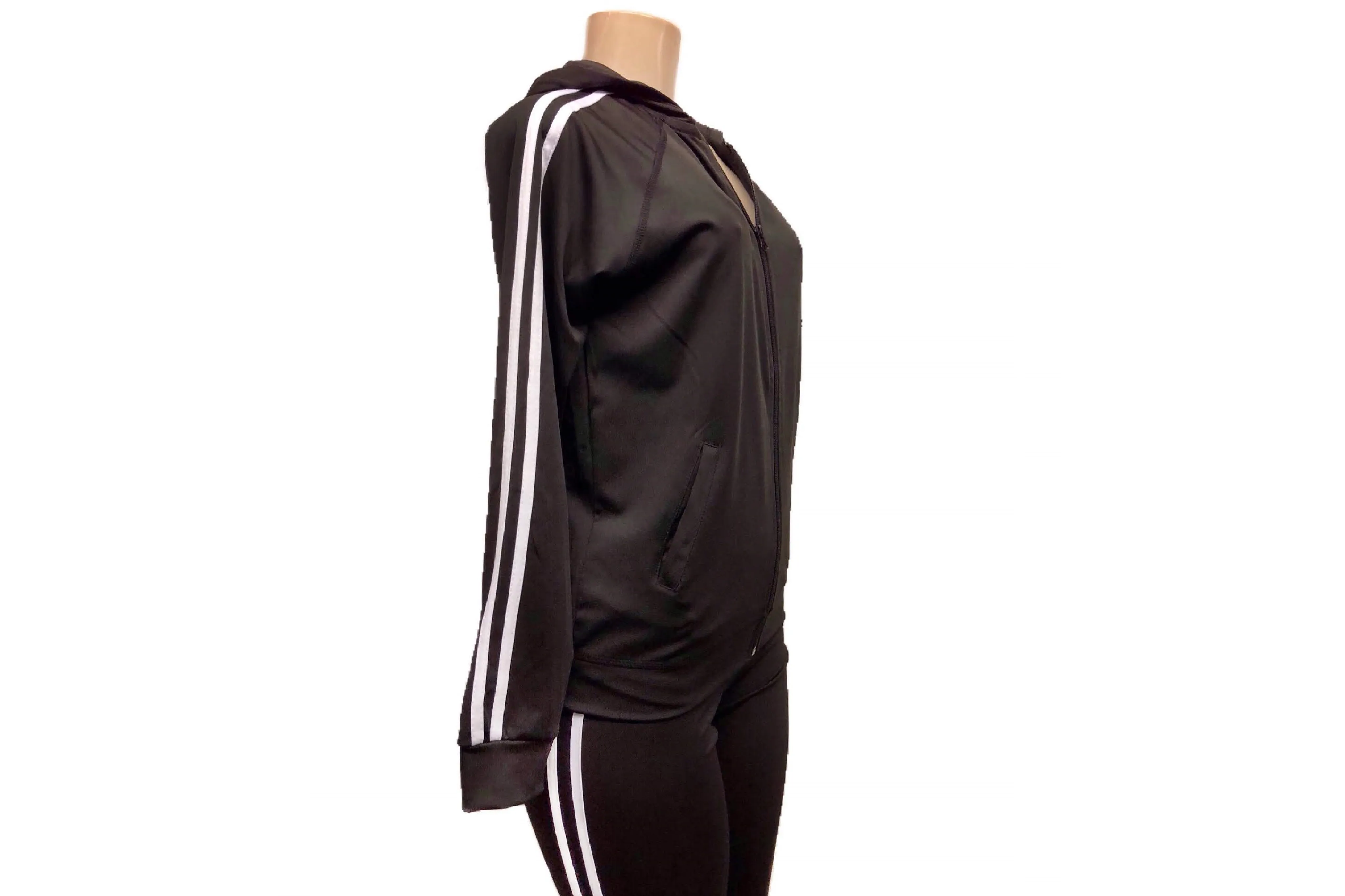 3 Piece Tank, Hoodie Jacket & Pants Tracksuit Set