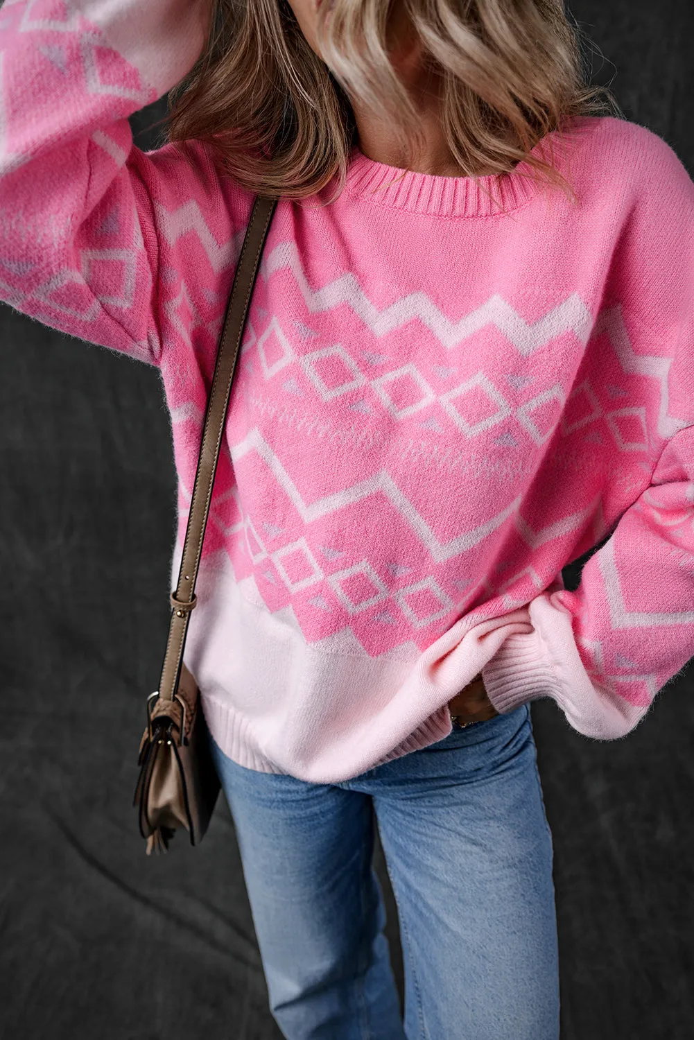 Aztec Geometric Sweater