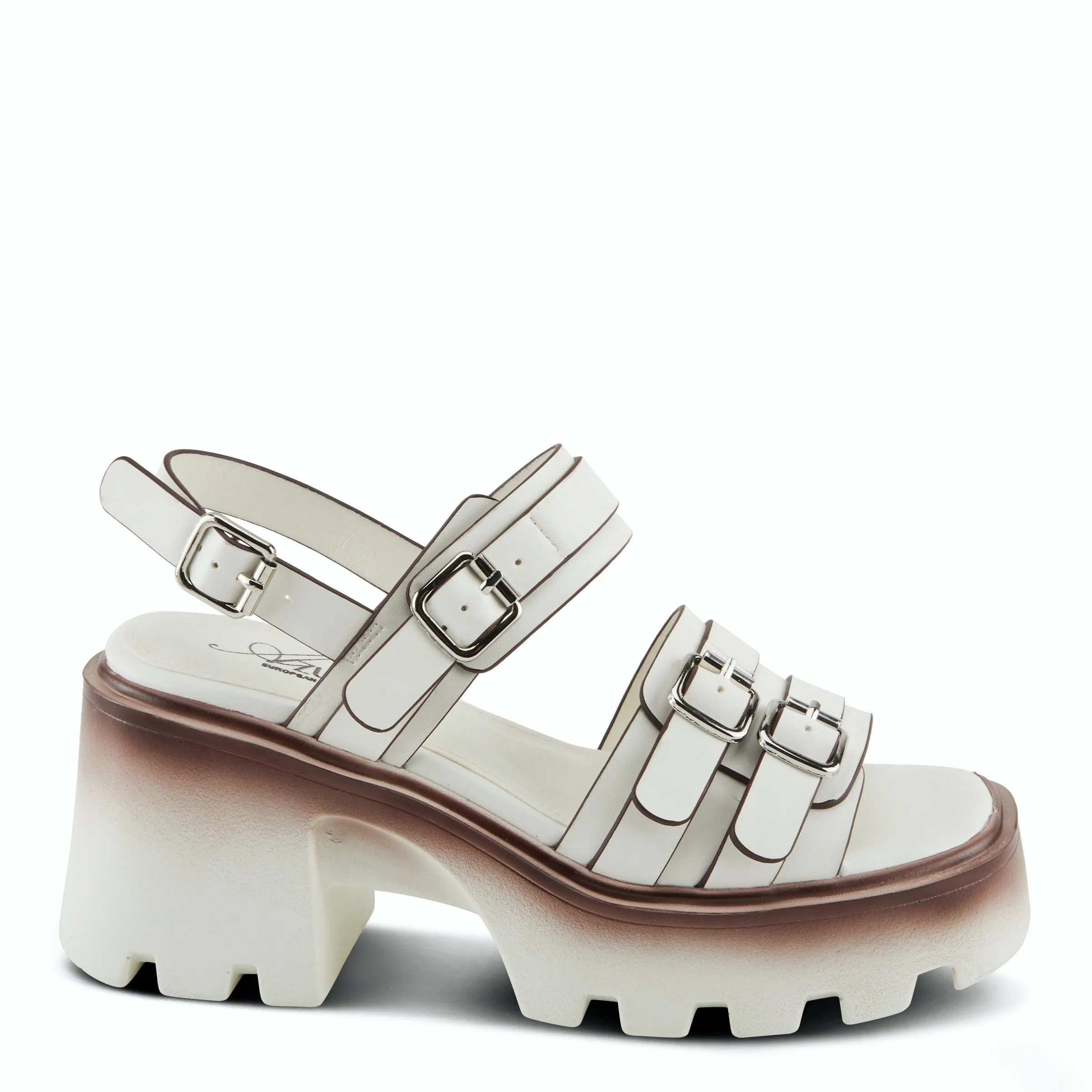 Azura CHEEKYCHIC Platform Leather Sandal