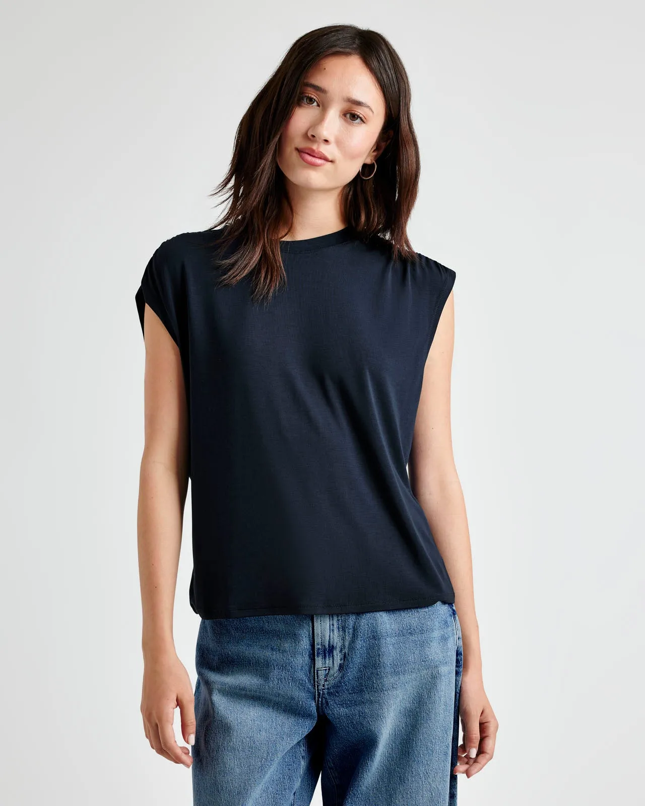 Bamboo Ruched Tank