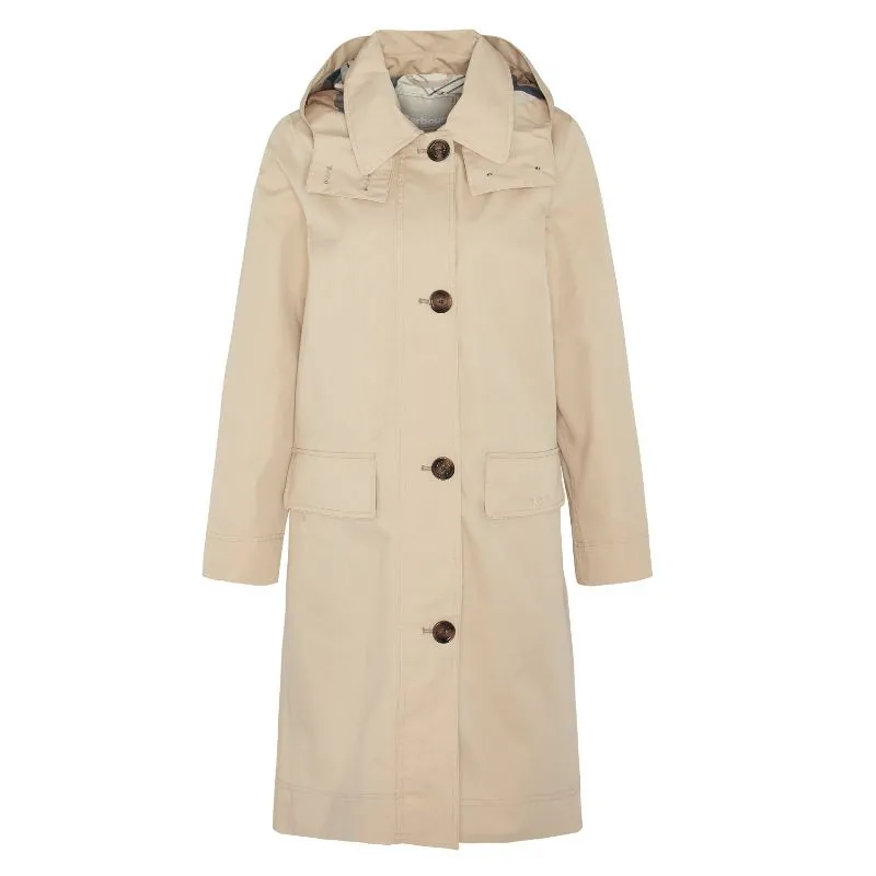 Barbour Hebrides Ladies Waterproof Jacket - Safari/Primrose Hessian