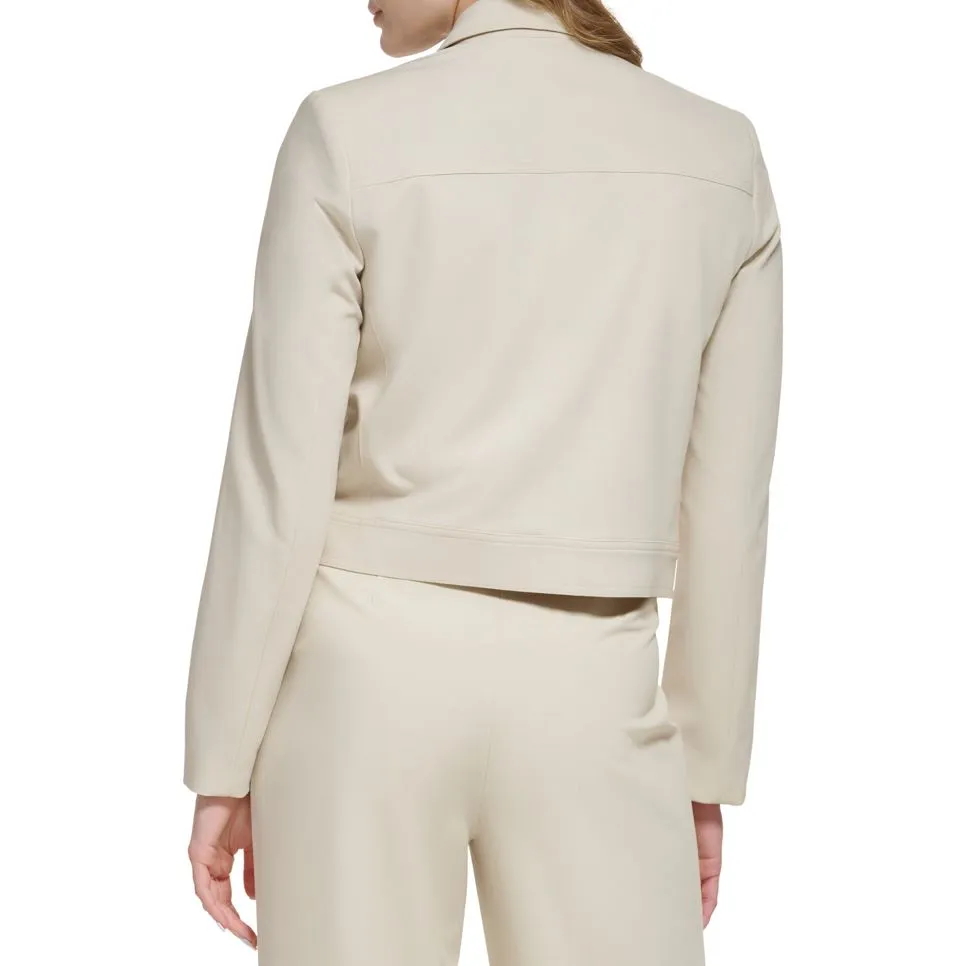 Calvin Klein Womens Tropical Notch Jacket