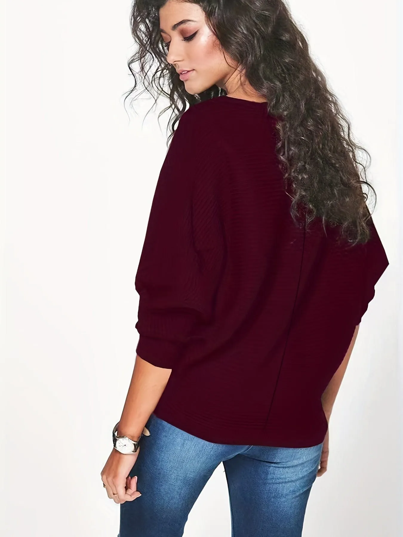 Casual Mock Neck Long Sleeve Shirt