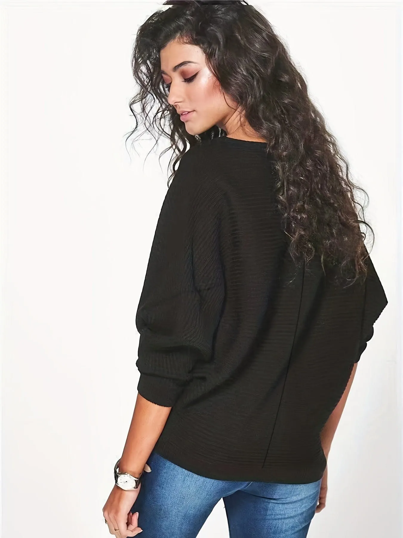 Casual Mock Neck Long Sleeve Shirt