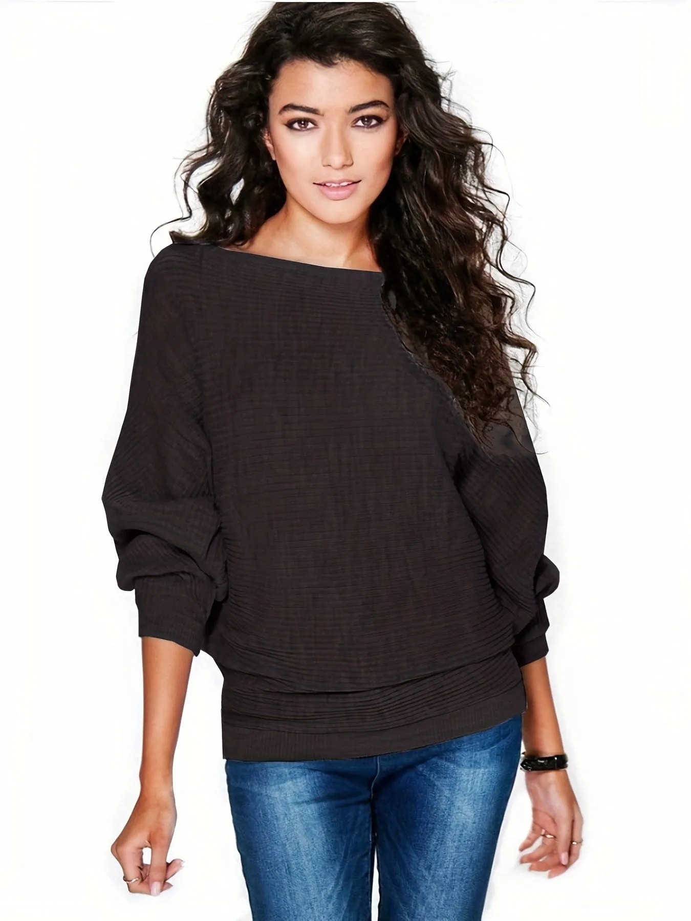 Casual Mock Neck Long Sleeve Shirt