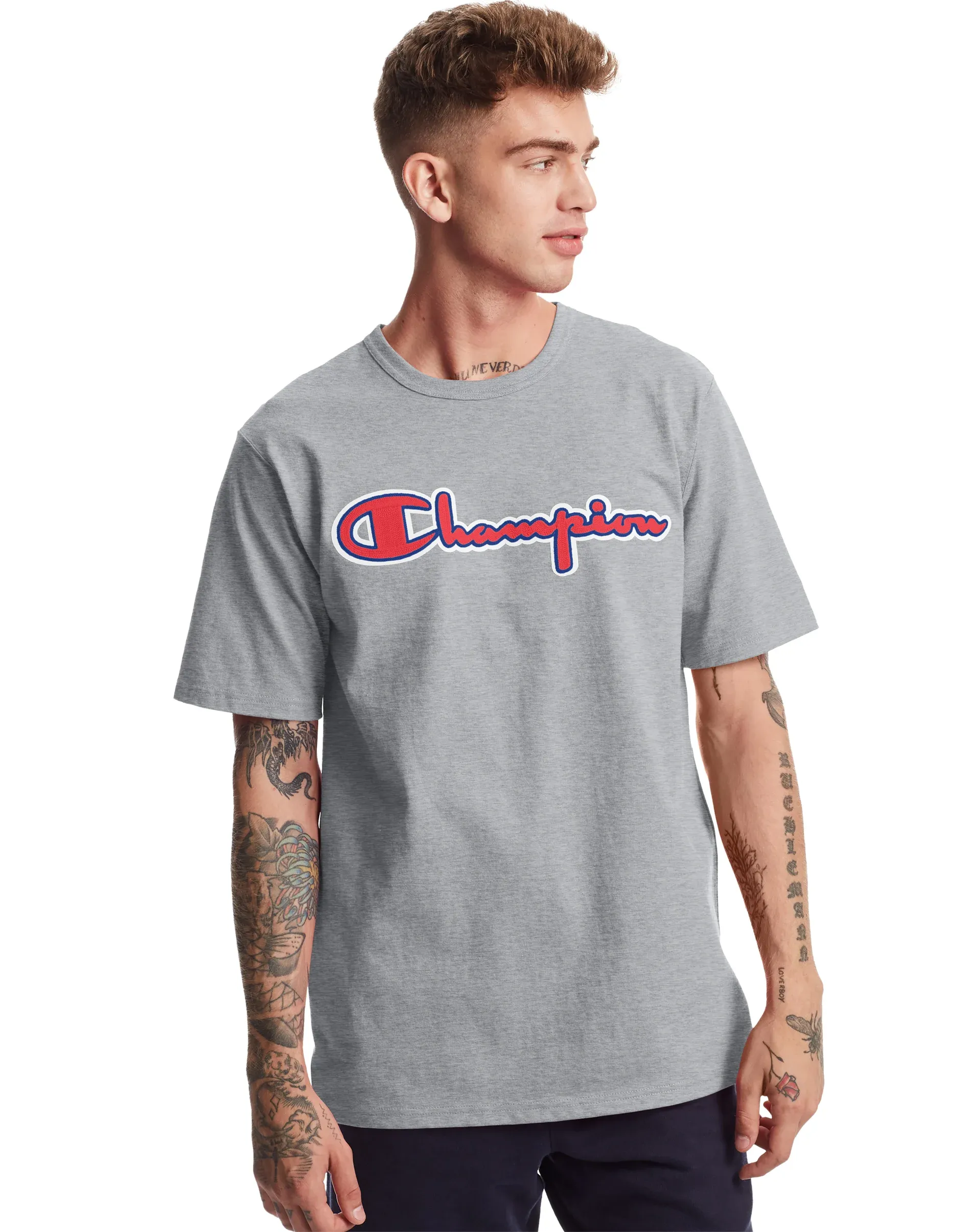 Champion Heritage Tee, Chainstitch Logo