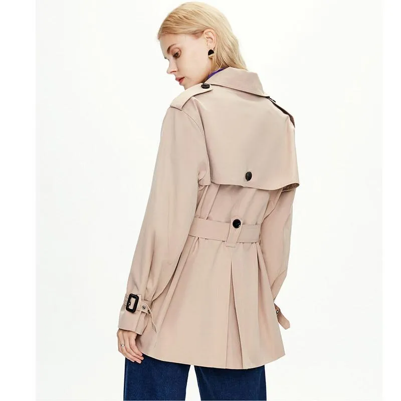 Chic Hepburn Style Winter Coat for Women