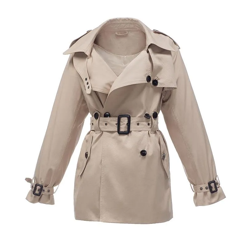 Chic Hepburn Style Winter Coat for Women