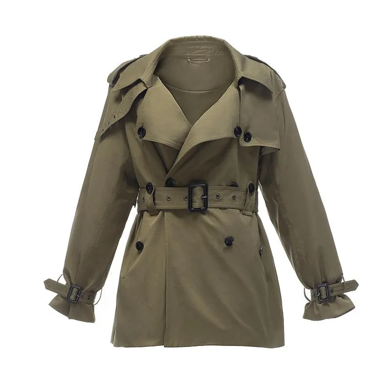 Chic Hepburn Style Winter Coat for Women