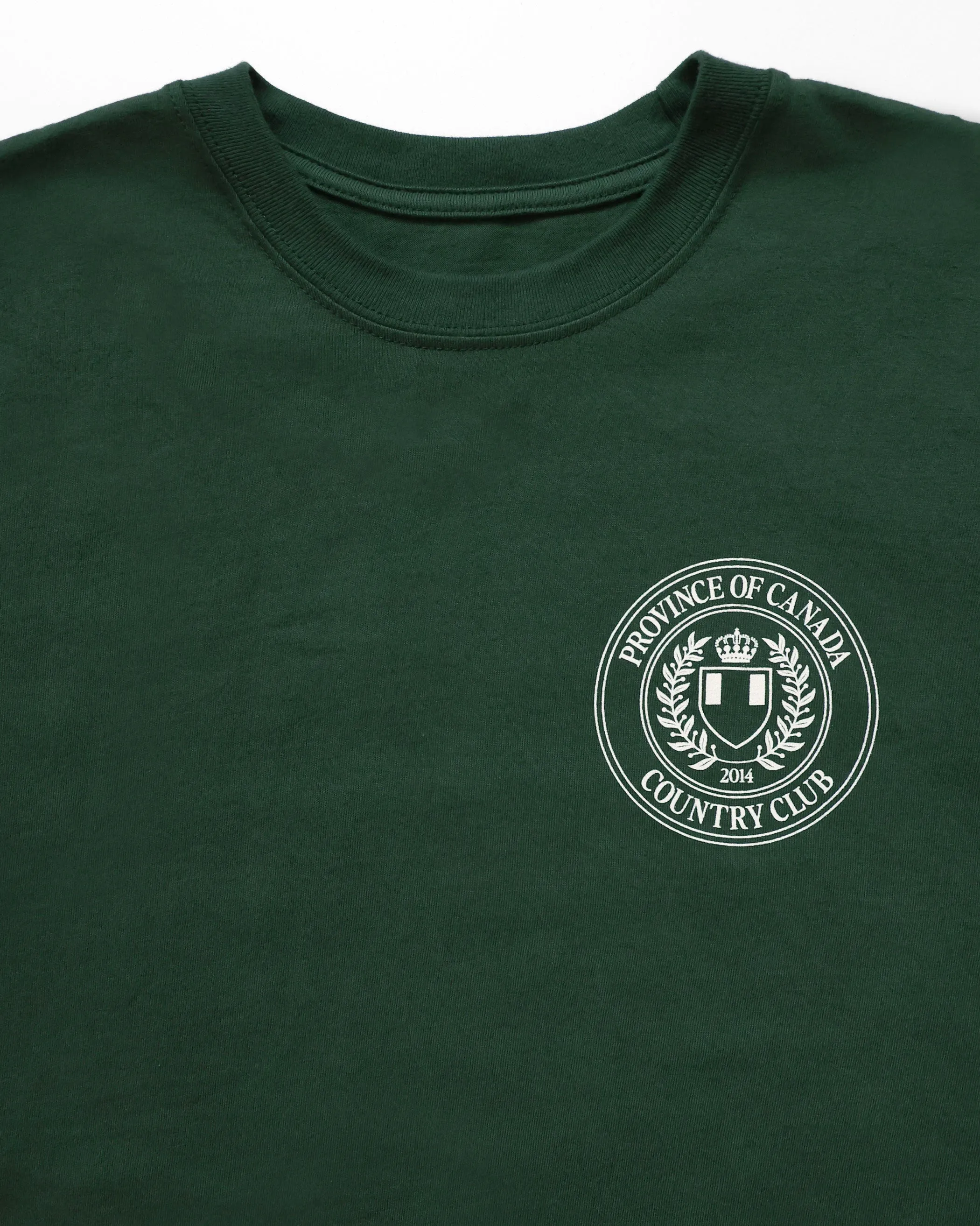 Country Club Long Sleeve Tee Forest - Unisex