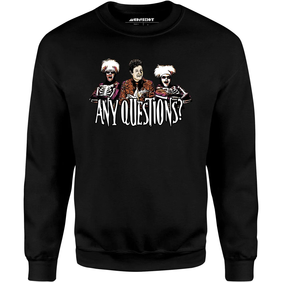 David S. Pumpkins - Any Questions? - Unisex Sweatshirt