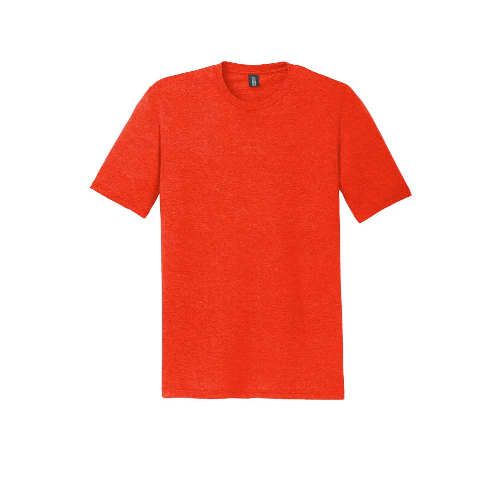 District DM130 Perfect Tri Tee - Deep Orange Heather