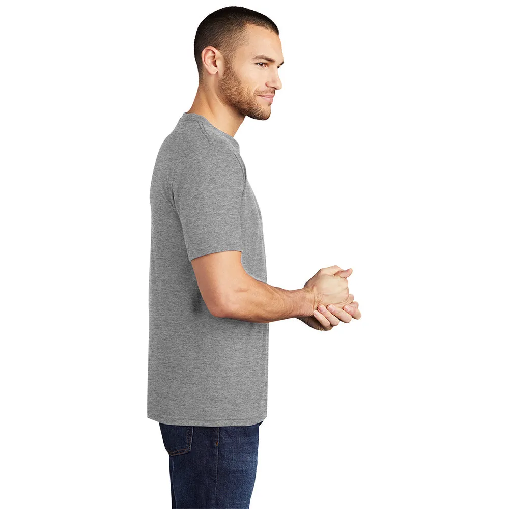 District DM130 Perfect Tri Tee - Grey Frost