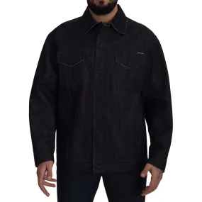 Dolce & Gabbana Elegant Black Denim Jacket