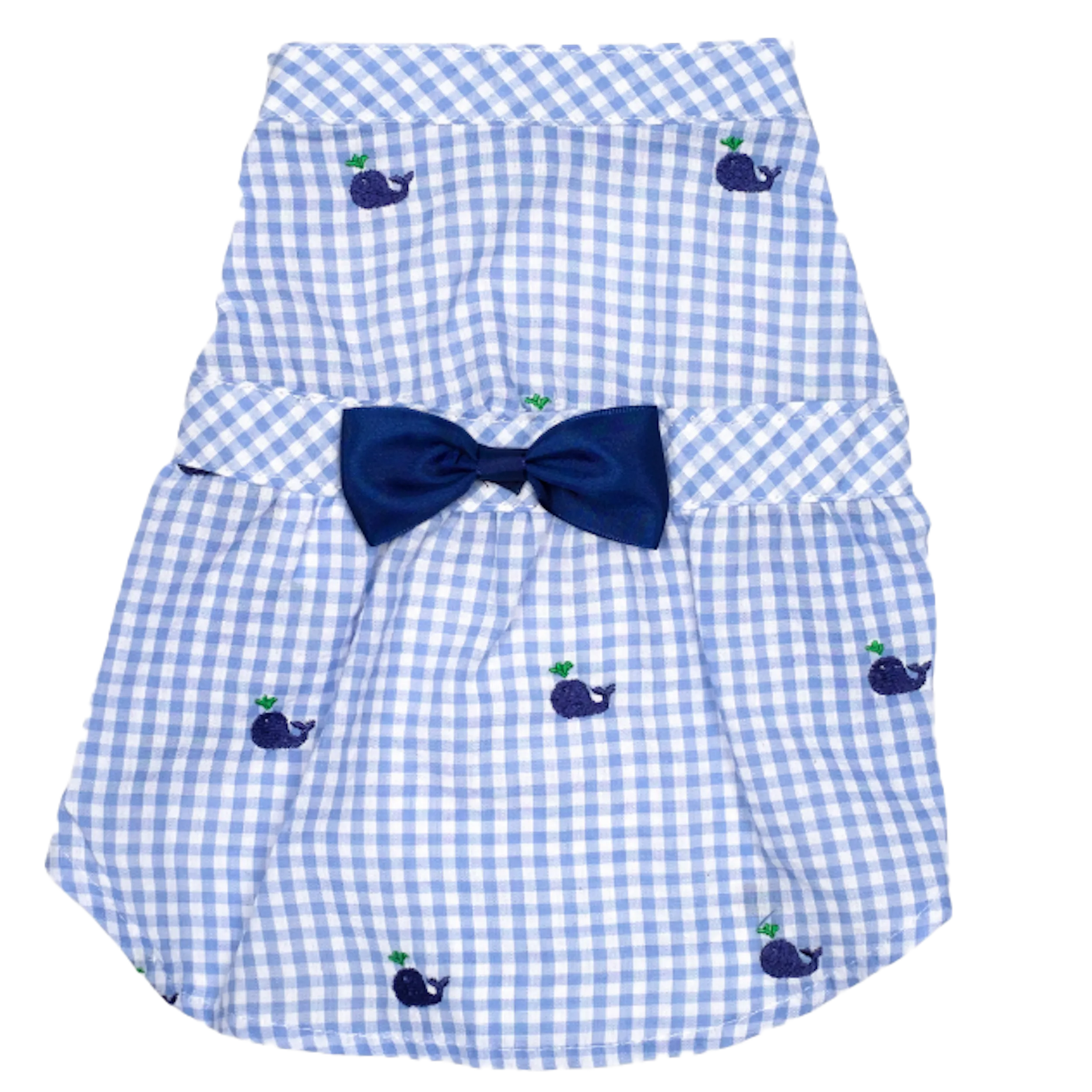 Dress | Gingham Whales