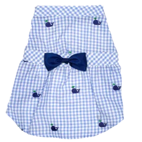 Dress | Gingham Whales