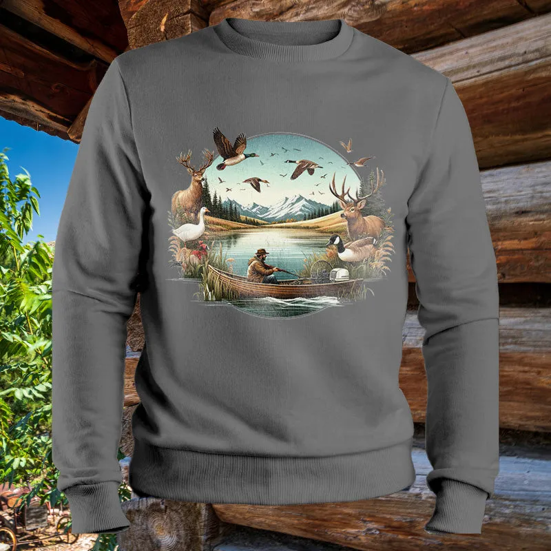 Duck Hunting | Men's Fall Sweatshirt