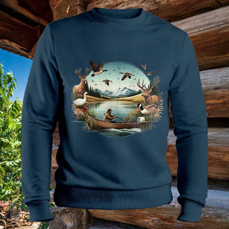 Duck Hunting | Men's Fall Sweatshirt