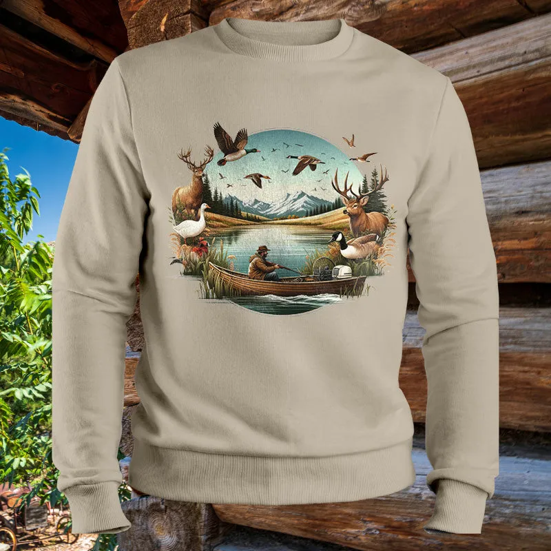 Duck Hunting | Men's Fall Sweatshirt