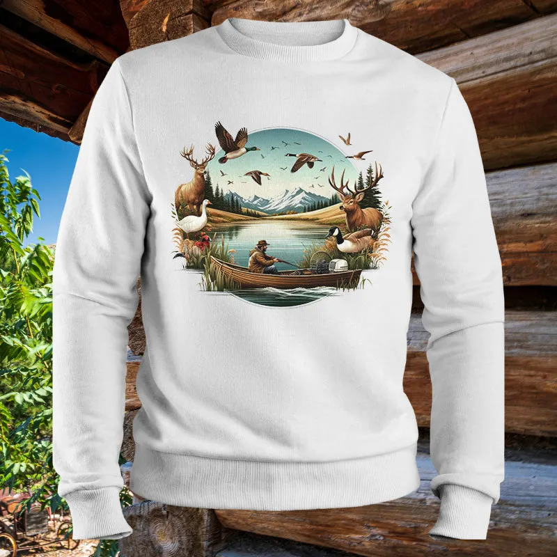 Duck Hunting | Men's Fall Sweatshirt