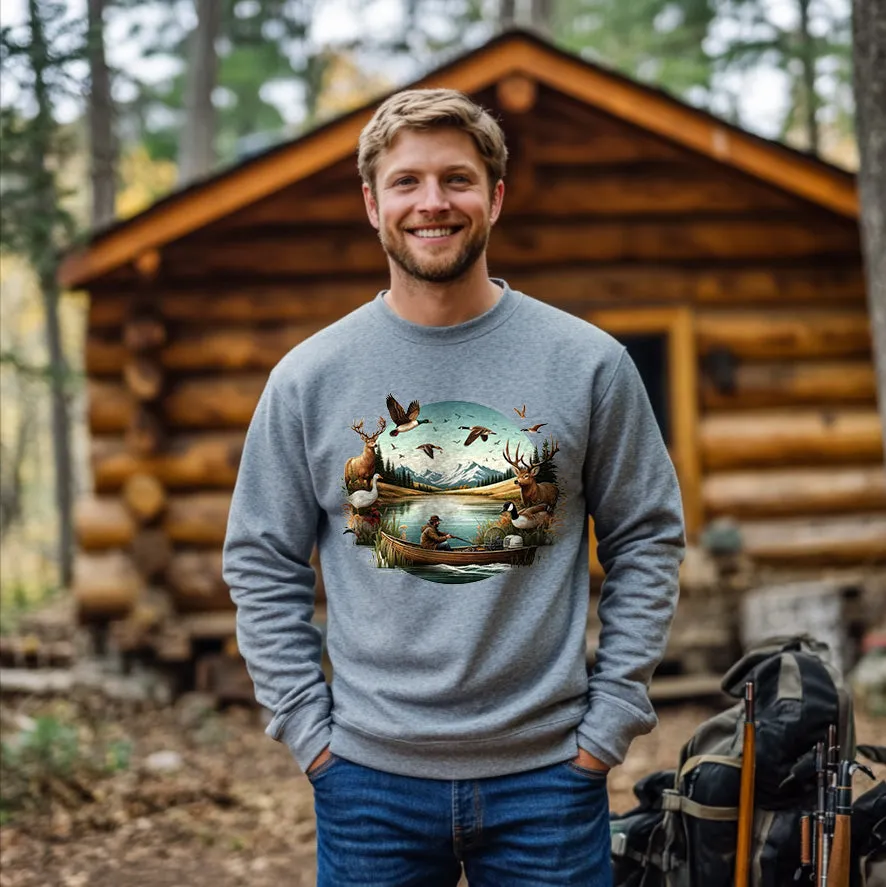 Duck Hunting | Men's Fall Sweatshirt