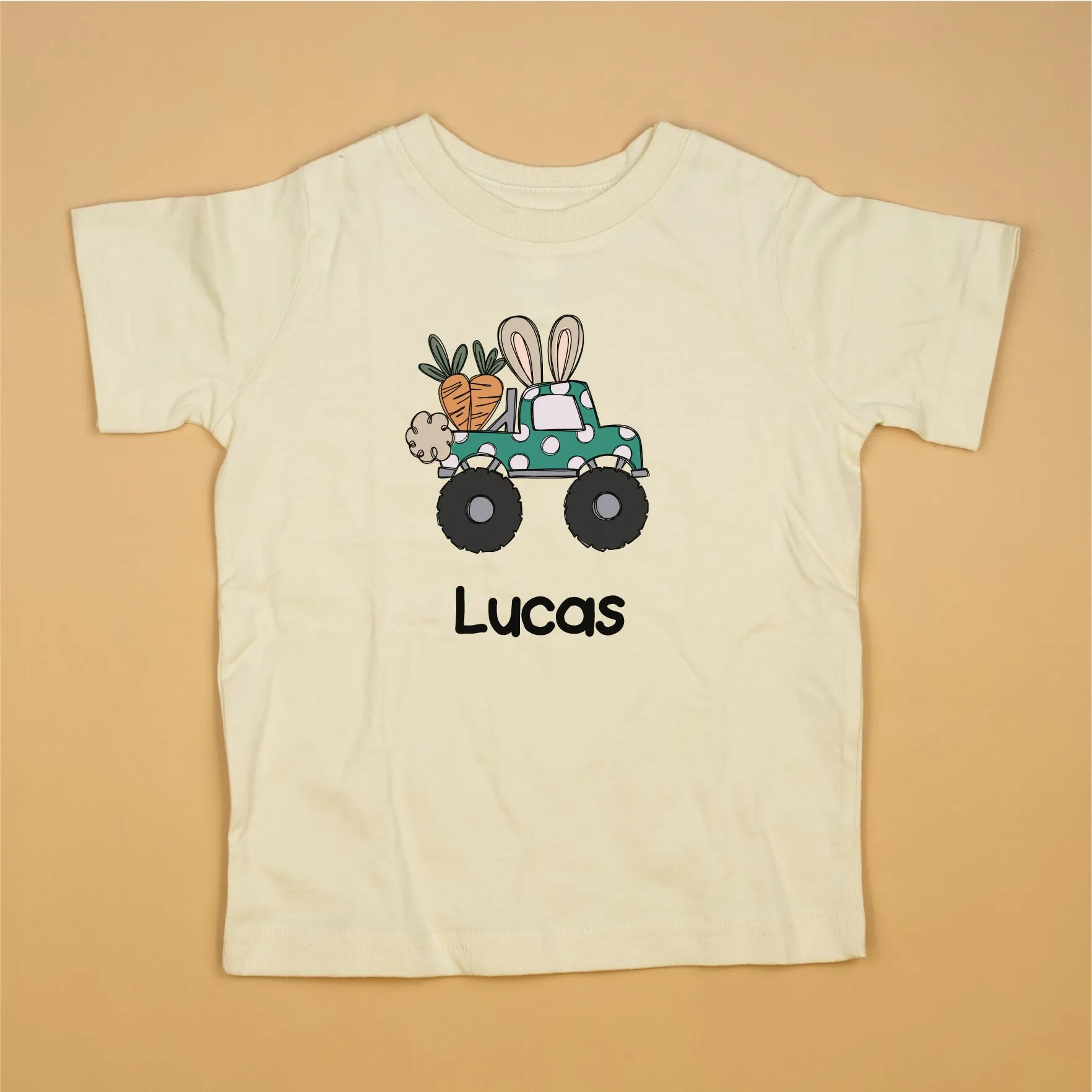 Easter Monster Truck | Natural Tshirt