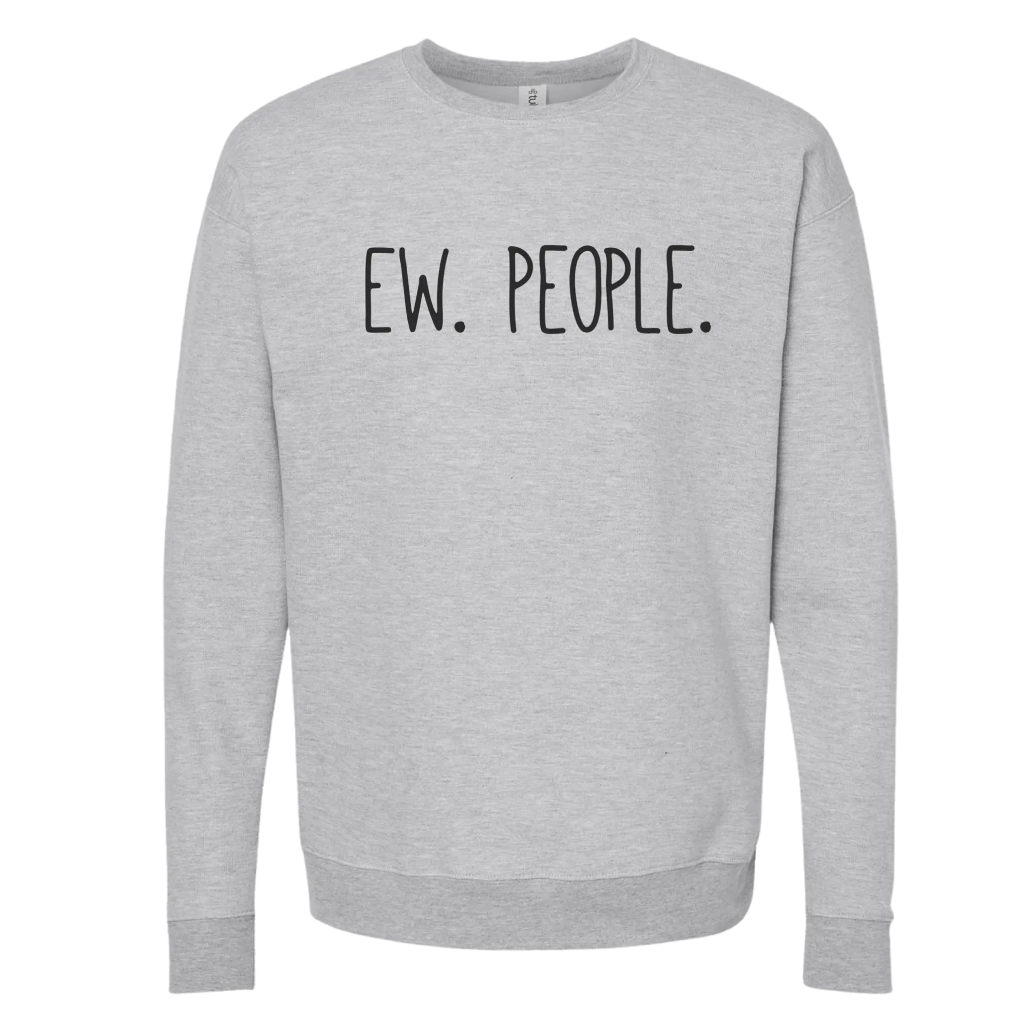 EW PEOPLE Crew Sweatshirt: Heather Navy