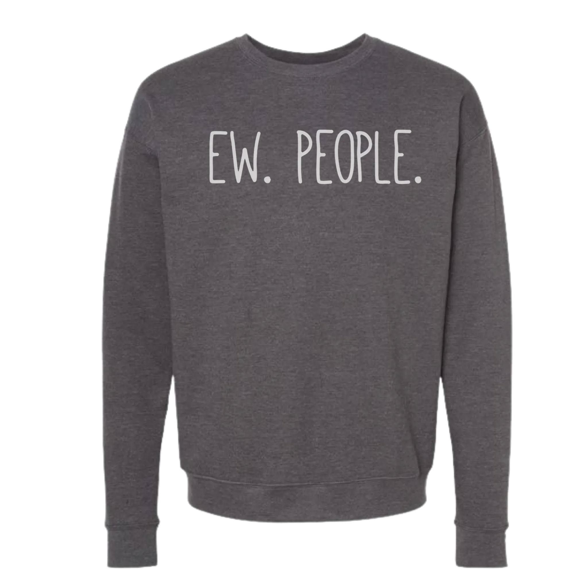 EW PEOPLE Crew Sweatshirt: Heather Navy