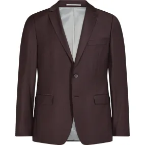 Ford Wool Suit Blazer - BUR Burgundy