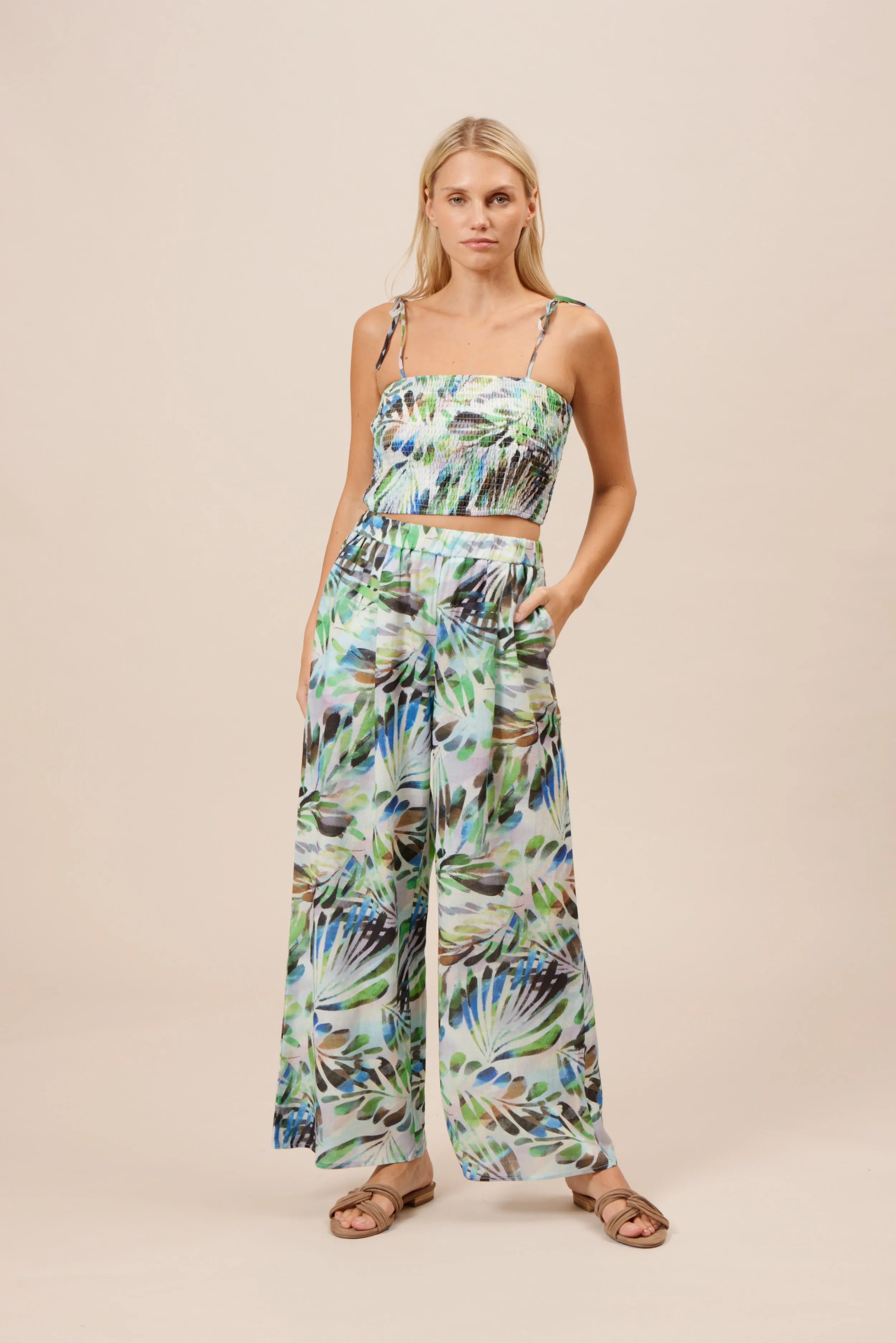 Heather Relaxed Pant