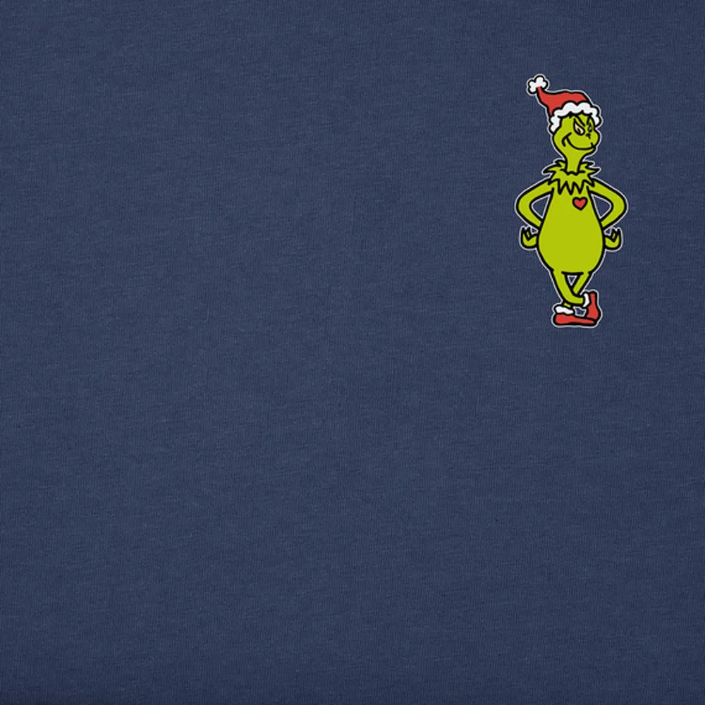 Life Is Good Crusher Tee Grinch Here for the