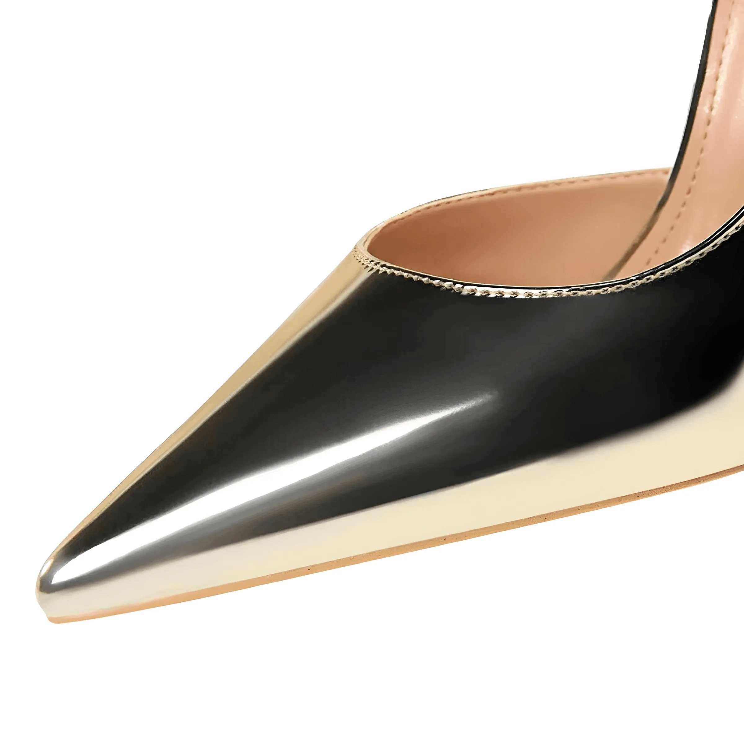 Metallic High Heel Pumps For Women