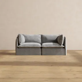 Modular Performance 2-Seater in Ash | Relaxed Blend