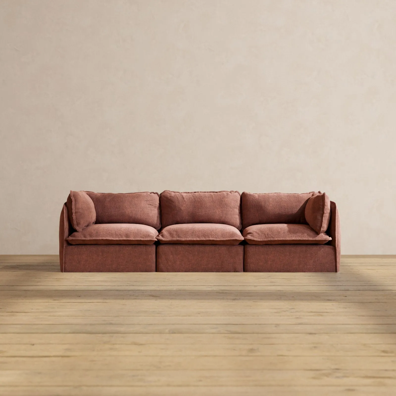 Modular Performance 3-Seater in Chestnut | Relaxed Blend