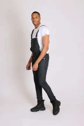 Nashville Pinstripe Skinny Dungaree