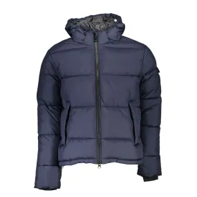 North Sails Blue Polyester Men's Jacket