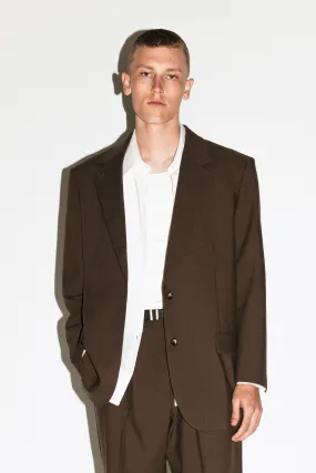 Paramount Oversized Blazer  |  Chocolate Brown