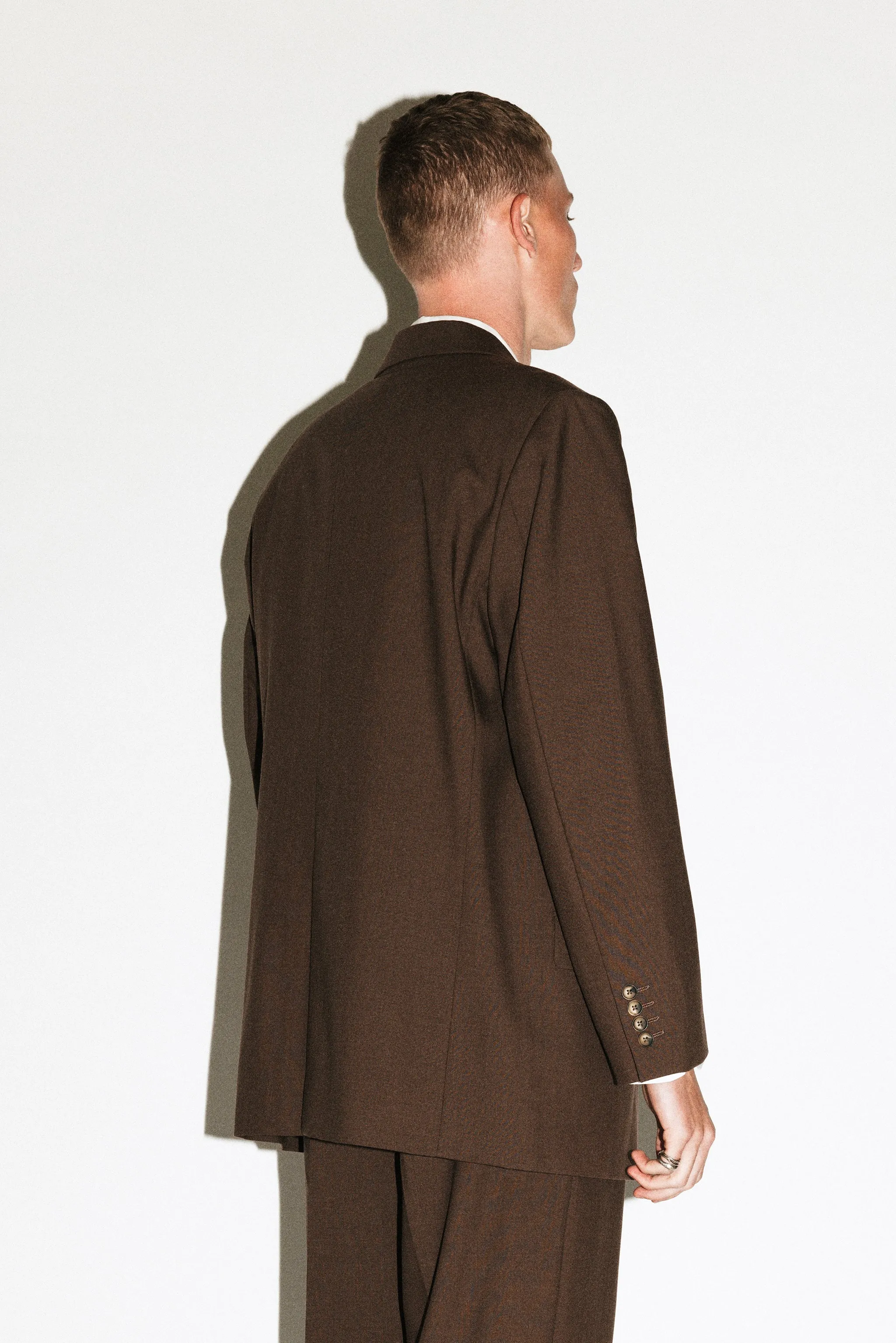 Paramount Oversized Blazer  |  Chocolate Brown