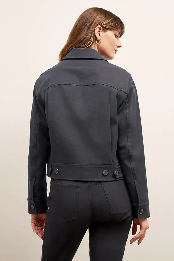 Rhoda Jacket - Eco Better Than Denim :: Ink