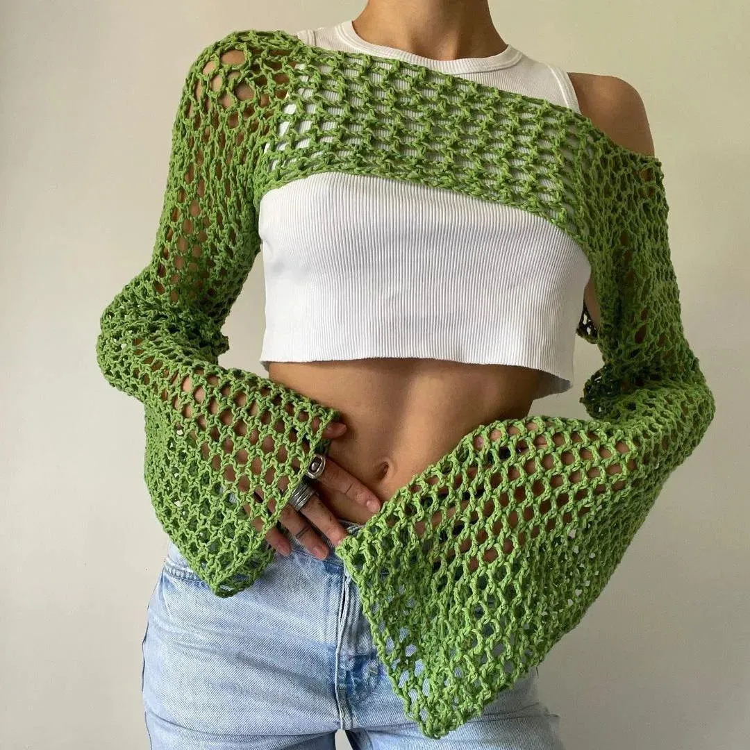 Rosalind - Chic Cropped Sweater for Women