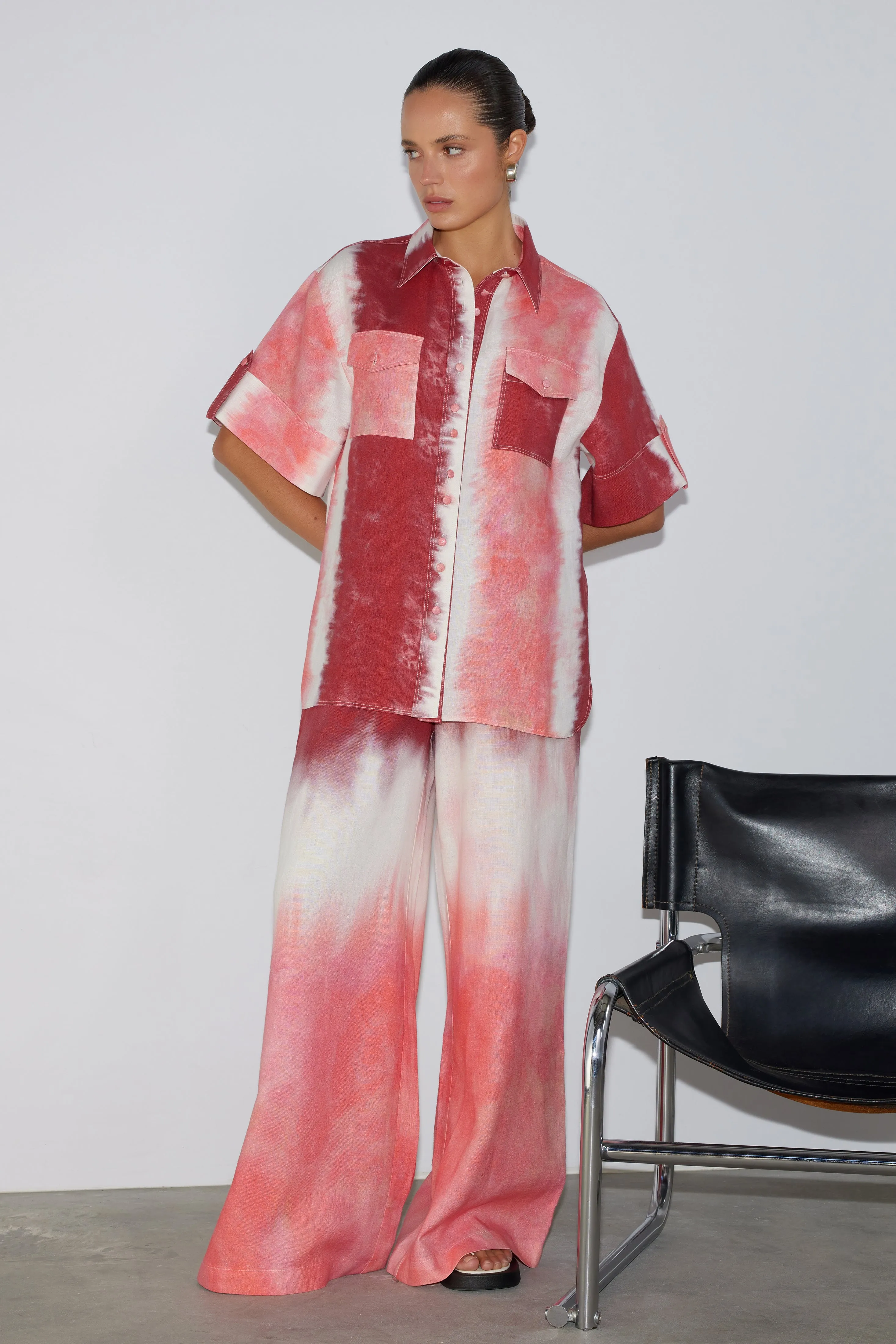 Rosewood Relaxed Pant - Rosewood Tie Dye