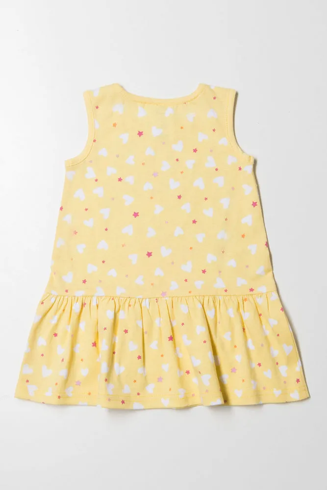 Sesame Street Dress Yellow