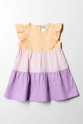 Tg Colourblock Dress Colorblock