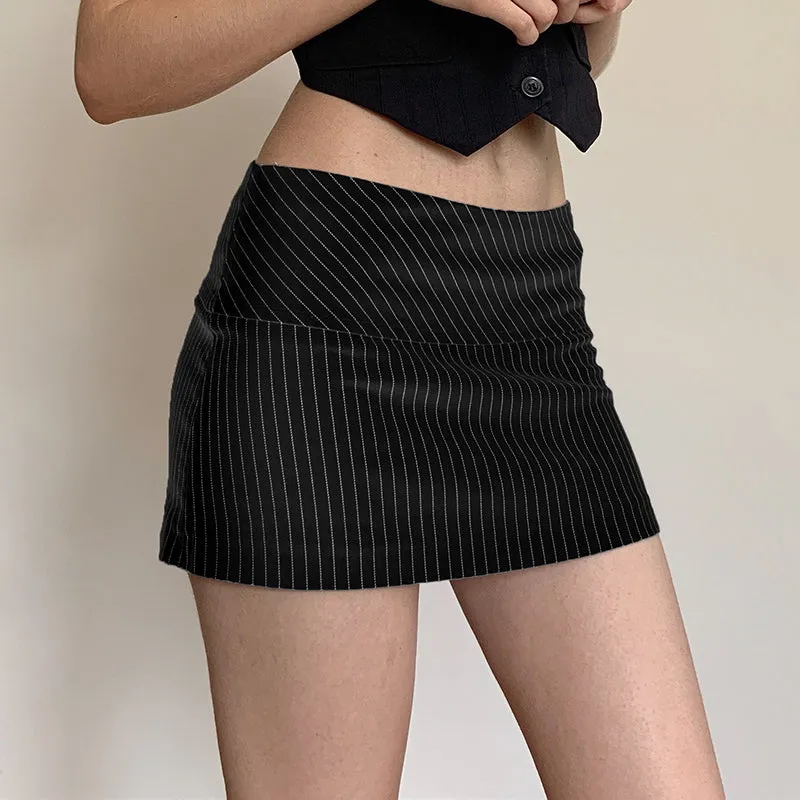 Ursula Striped Mini Skirt