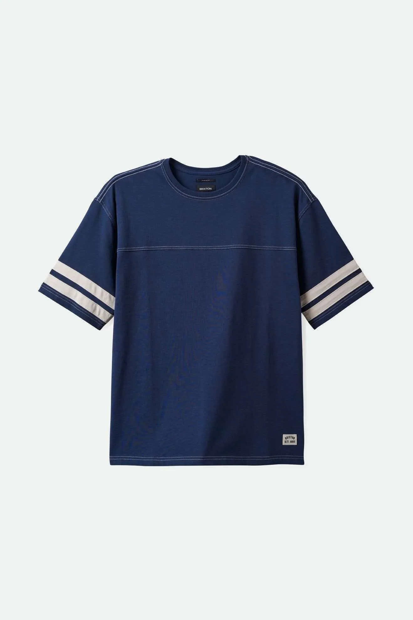 Varsity Heavyweight Football T-Shirt - Washed Navy