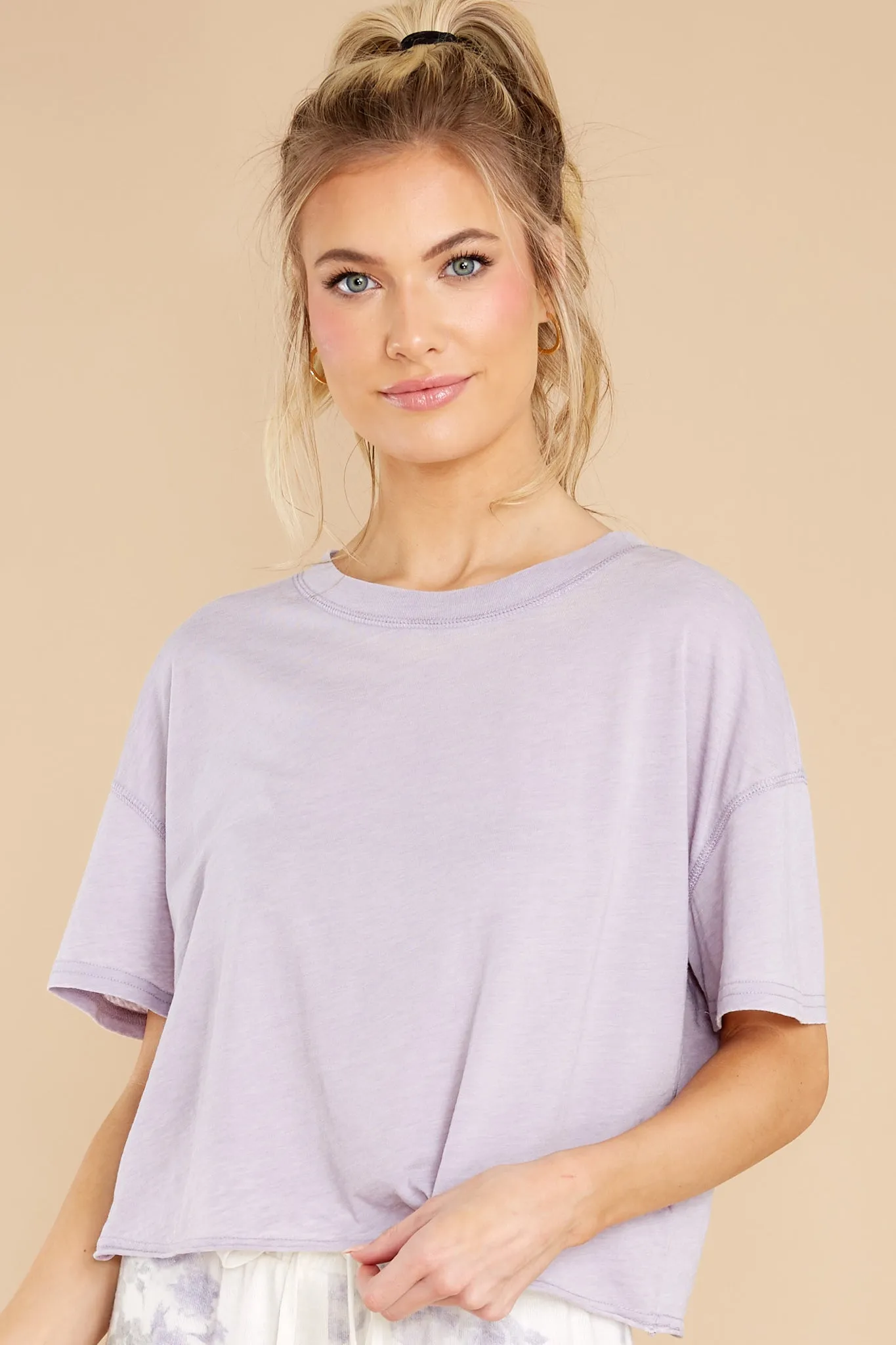 Vintage Lavender Ash Sleep Tee