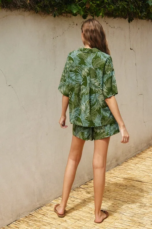 Wishful Thinking Relaxed Shirt and Shorts Set