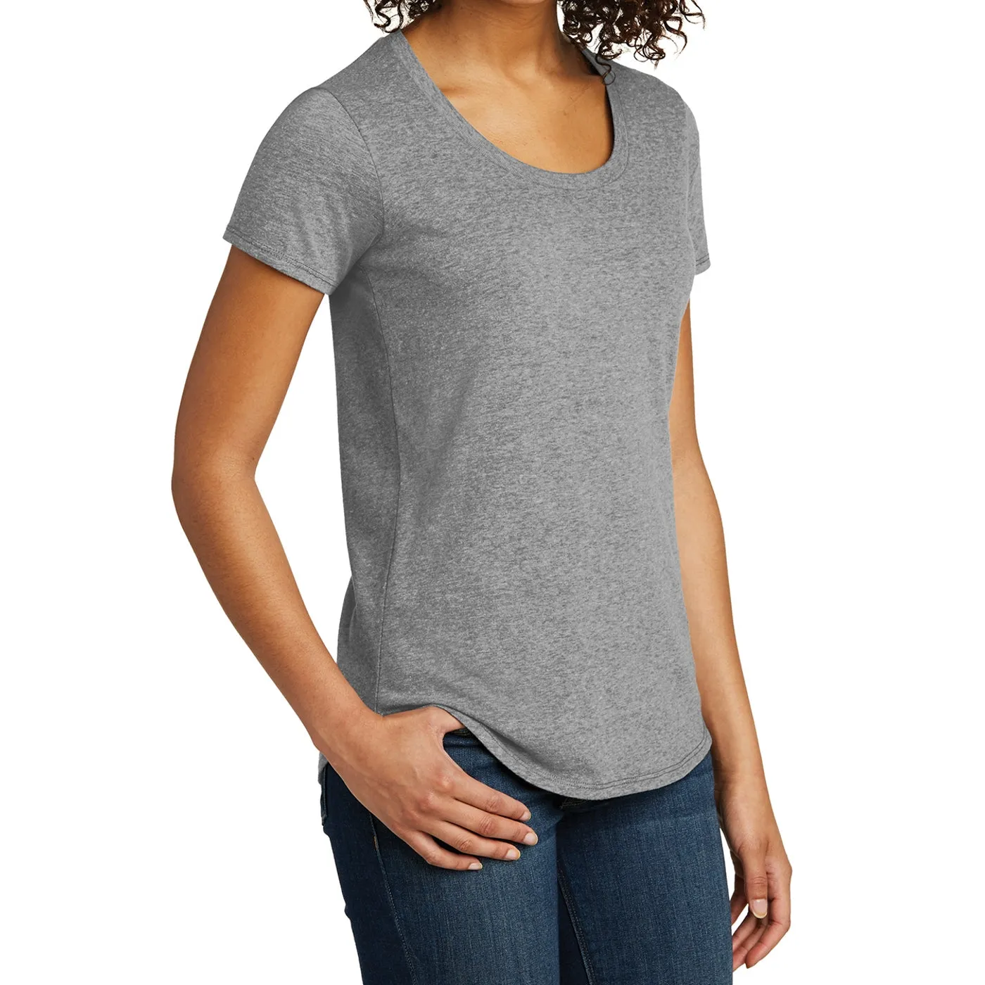 Women's Juniors Scoop Neck Very Important Tee