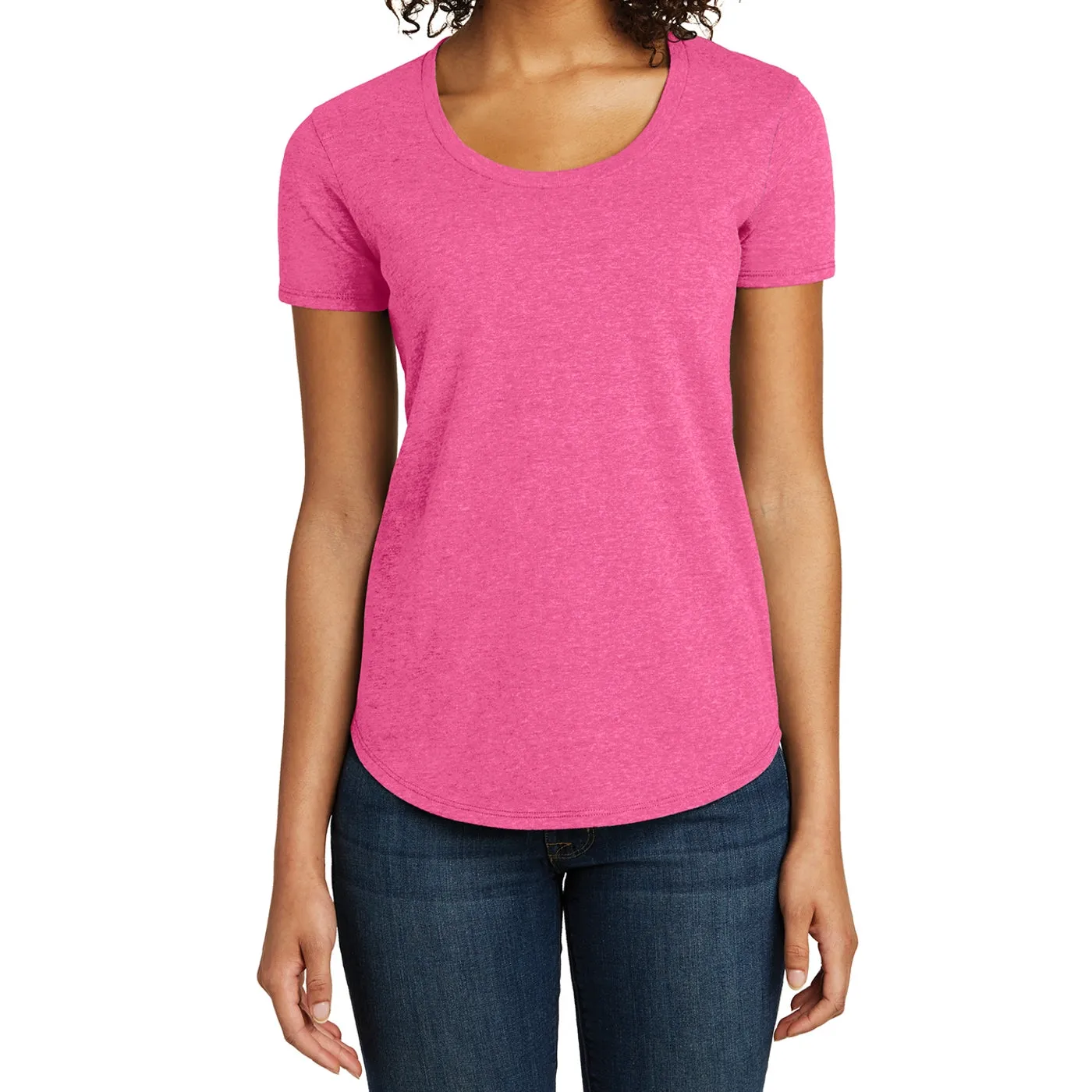 Women's Juniors Scoop Neck Very Important Tee