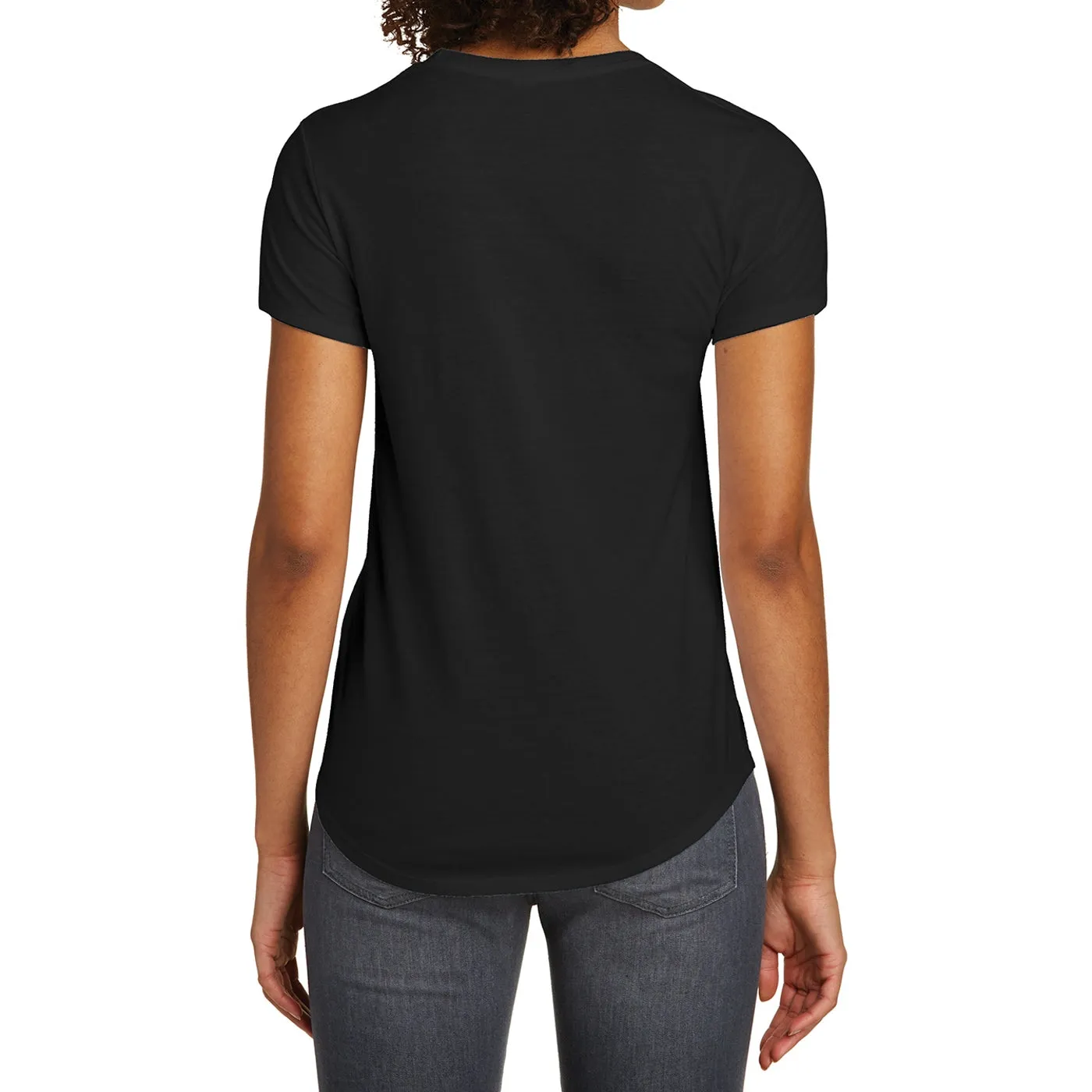 Women's Juniors Scoop Neck Very Important Tee